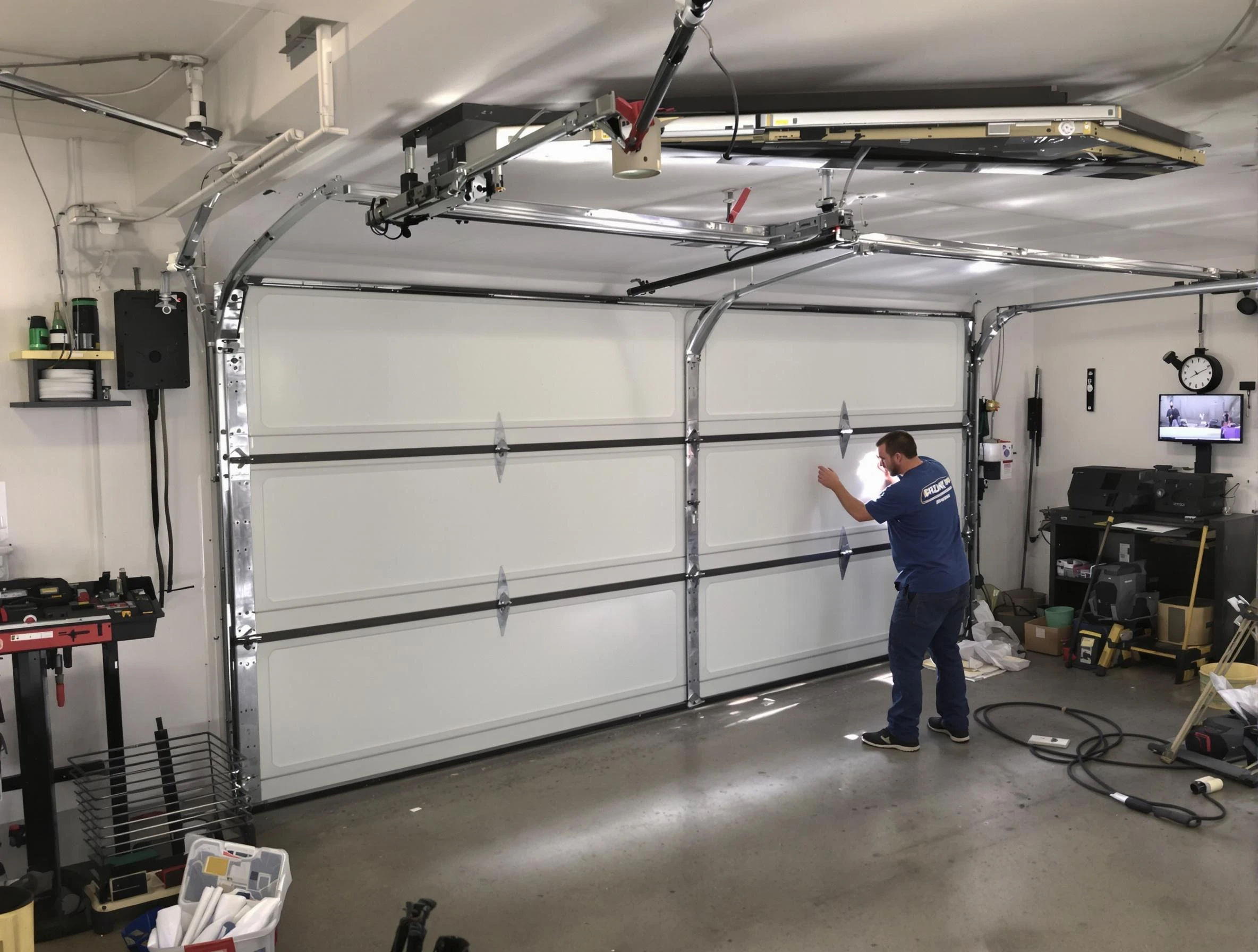 Professional garage door repair service by Brandermill Garage Door Repair in Brandermill